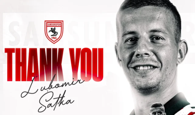 Samsunspor'dan Lubomir Satka'ya veda