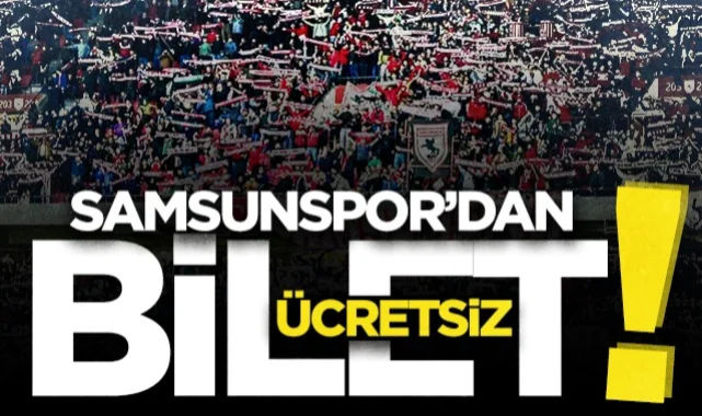 Samsunspor'dan ücretsiz bilet kampanyası