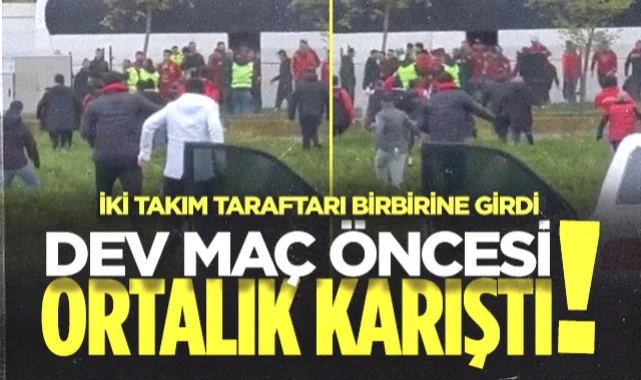 Samsunspor - Galatasaray Maçı Öncesi Stat Çevresi Karıştı!