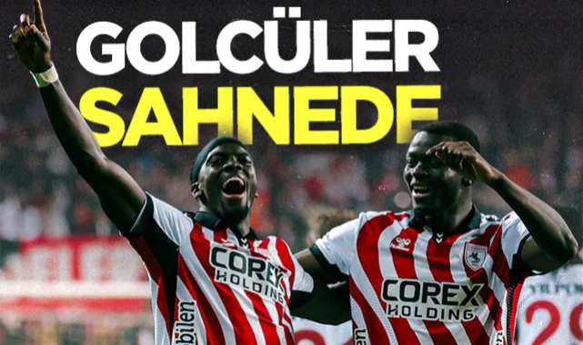 Samsunspor'un Golcüleri Sahnede: Lider Galatasaray'ı Ezdi Geçtiler