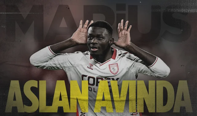 Samsunspor'un Golcüsü Marius Aslan Avında!