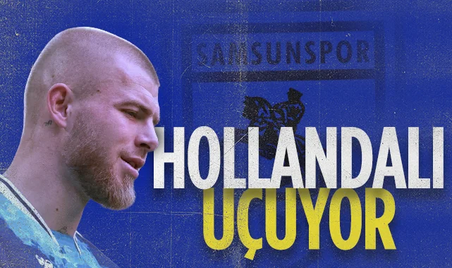 Samsunspor'un Hollandalısı Drongelen uçuyor!