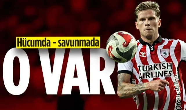 Samsunspor'un Hücumunda da Savunmasında da O Var! İşte İstatistikleri...
