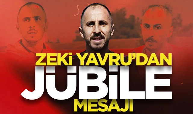 Samsunspor'un Kaptanı Zeki Yavru'dan jübile mesajı