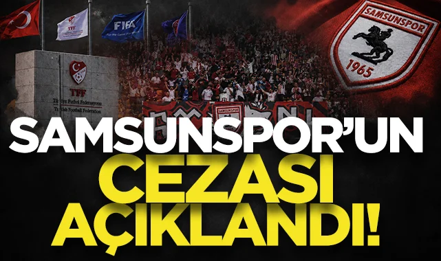 Samsunspor’un PFDK cezası açıklandı! Başakşehir maçı sonrası...