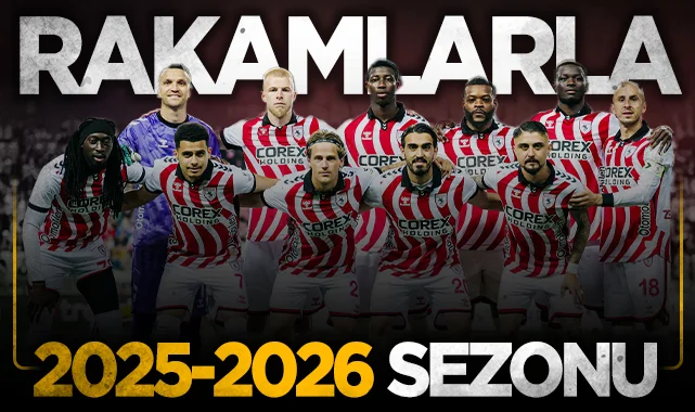 Samsunspor'un rakamlarla 2025-2026 sezonu