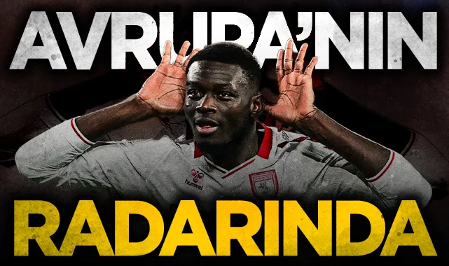 Samsunspor'un yıldızı Marius Mouandilmadji Avrupa'nın radarında