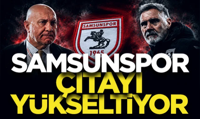 Samsunspor yeni sezonda çıtayı yükseltiyor!