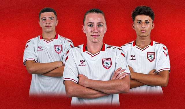 Samsunsporlu Emir Ustabaş Attı U14 milli takımı kazandı