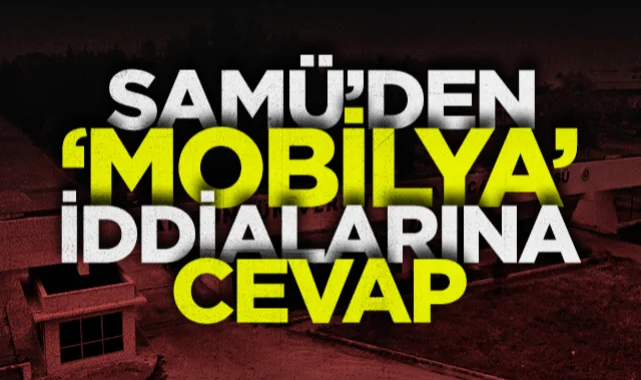 SAMÜ'den mobilya iddialarına cevap