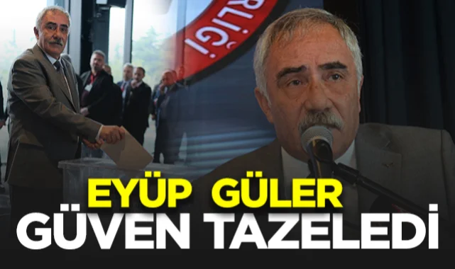 SESOB Başkanı Eyüp Güler Güven Tazeledi