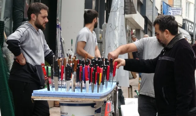 Sıfır bıçak yerine bileme kuyruğu: 1.000 TL vermek yerine 60 TL tercih ediliyor