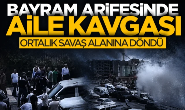 Şırnak'ta bayram arifesinde aile kavgası! Çok sayıda yaralı ve gözaltı var...