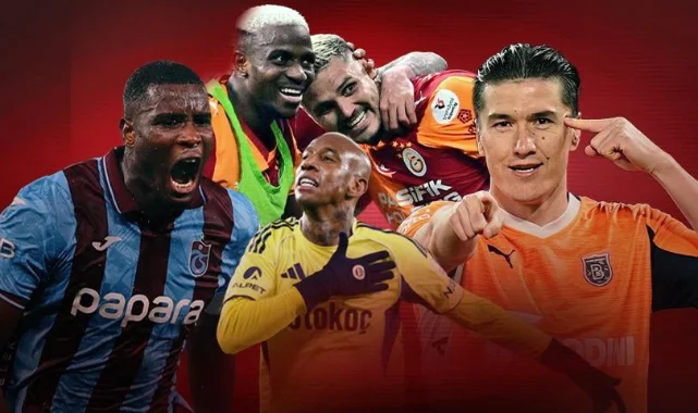 Süper Lig'in gol kralı belli oldu! Zirvede 2 isim...