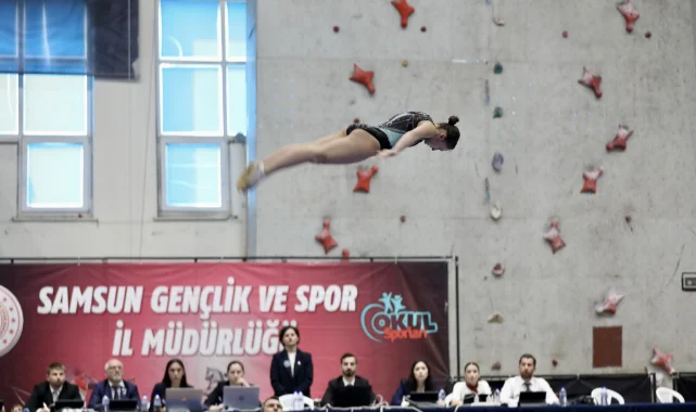 Trambolin Türkiye Şampiyonası Samsun'da başladı: Hedef 2028 olimpiyatları