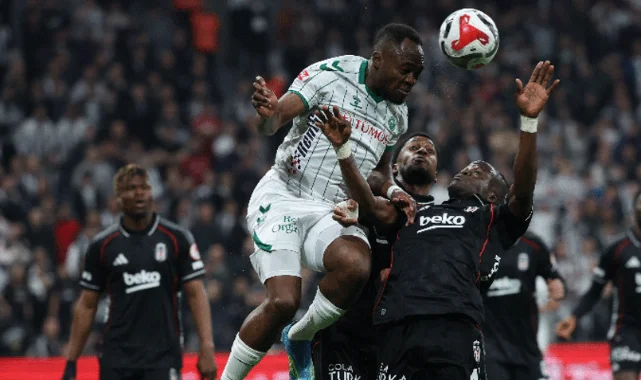 Türkiye Kupası'nda Son Dakika Şoku! Konyaspor, Beşiktaş'ı Tek Golle Geçti