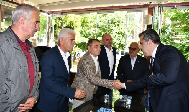 Vezirköprü'de bayramlaşma programı düzenlendi