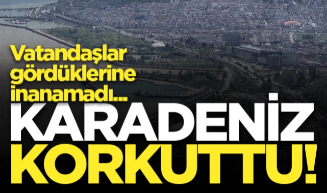 Yağışlar Sonrası Samsun'da Karadeniz'in Çarpıcı Değişimi!
