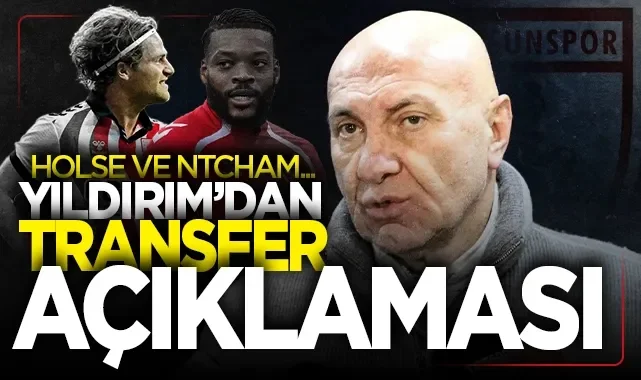 Yüksel Yıldırım'dan Transfer Açıklaması: Ntcham ve Holse İçin Net Konuştu!