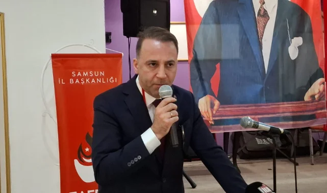Zafer Partisi Samsun İl Başkanı Alperen Carus Kongrede Açıkladı: Ümit Özdağ sel bölgesi Havza'da olacak