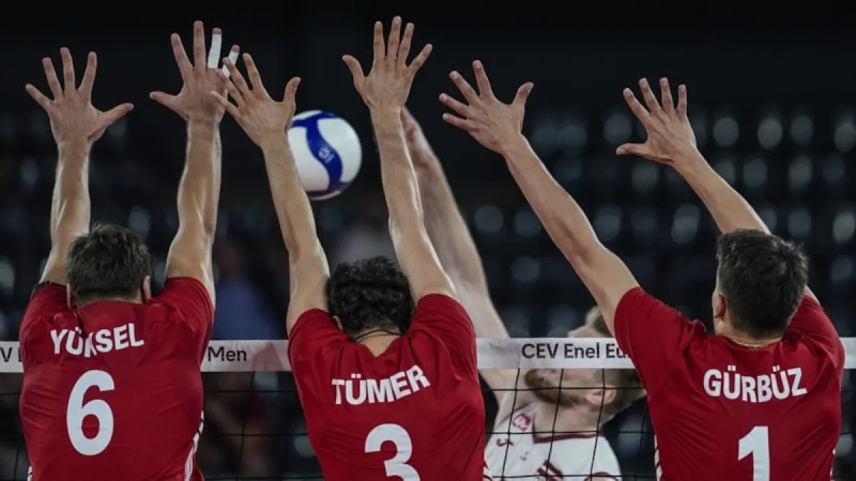 A Milli Erkek Voleybol Takımı Avrupa Şampiyonası'na veda etti