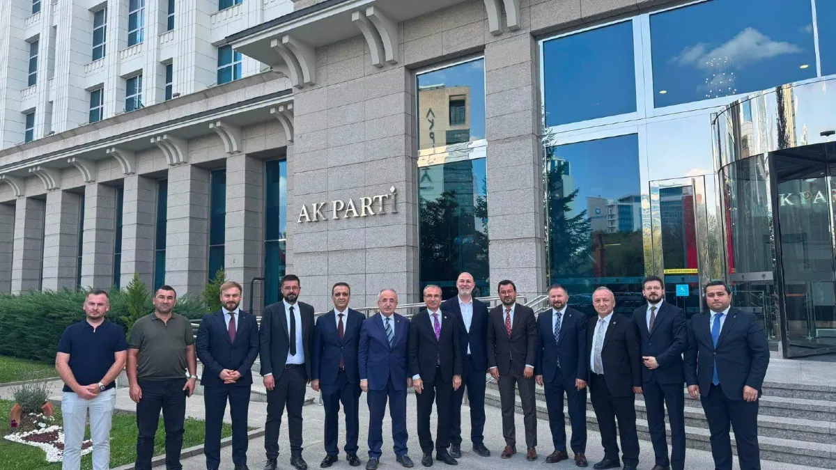 AK Parti Samsun teşkilatından Ankara’da Kırcalı’ya ziyaret