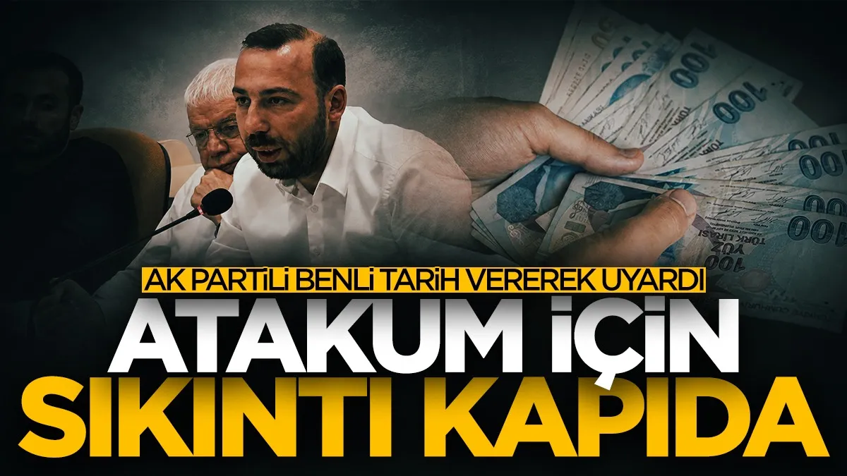 AK Partili Erdal Benli’den Atakum Belediyesi’ne maaş uyarısı: “Sıkıntılı dönem kapıda”