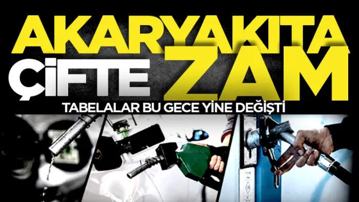 Akaryakıta çifte zam: 3 Haziran benzin ve motorin fiyatları uçtu