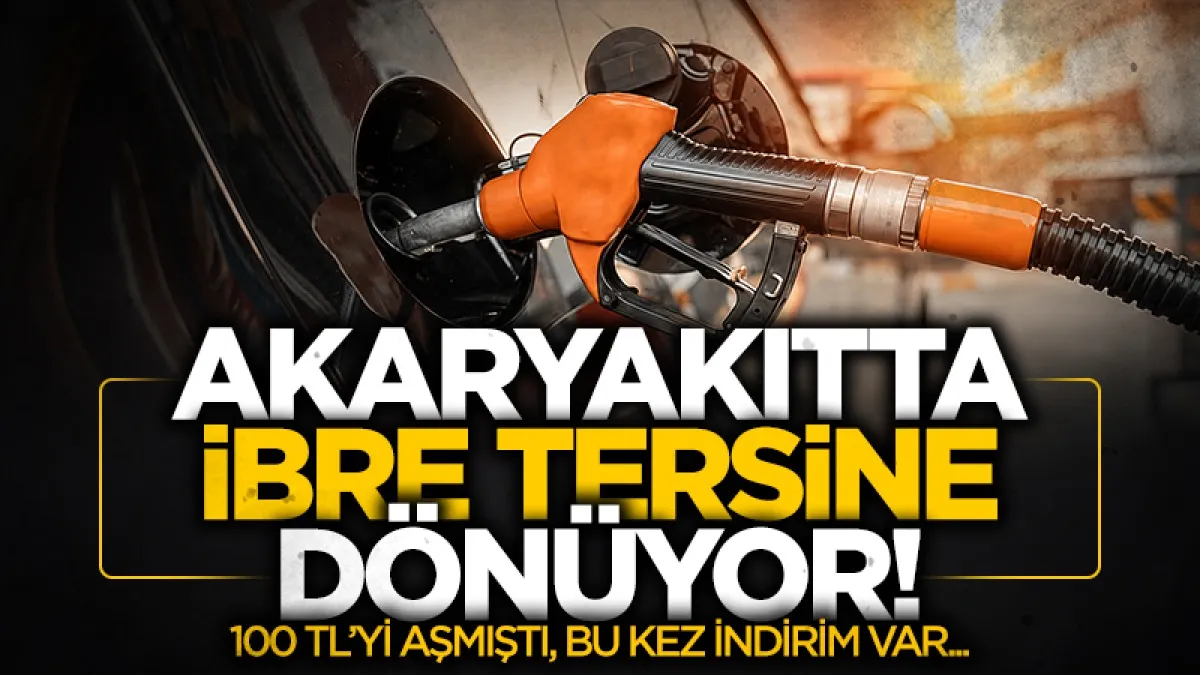 Akaryakıtta tabela değişiyor! Motorine 4,09 TL indirim geliyor