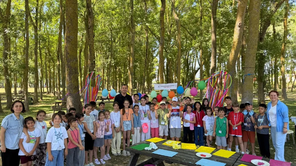 Alaçam'da çocuklar spor ve bilimle büyüyor