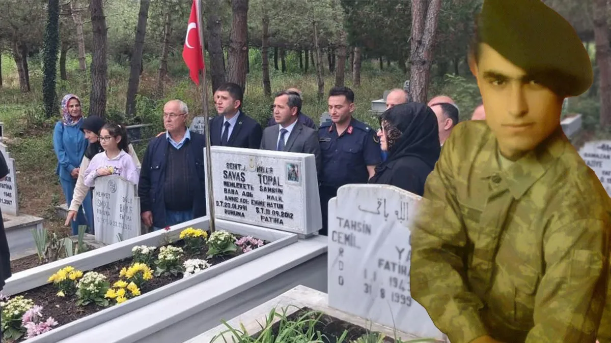 Alaçam’da Şehit Savaş Topal, şehadetinin 14. yılında anıldı