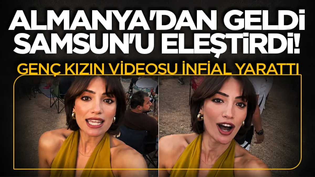 Almanya'dan Samsun'a geldi, festivalde gördüklerine şaştı
