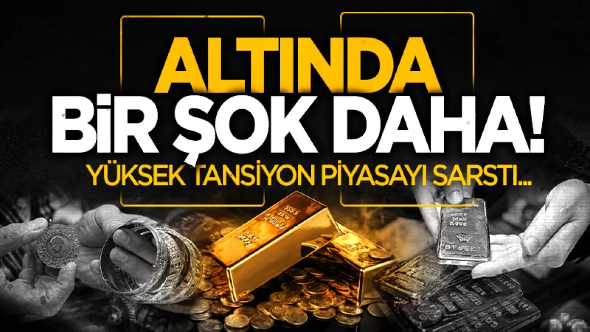 Altın yeni haftaya sert düşüşle başladı: Gram ve ons fiyatlarında büyük kayıp