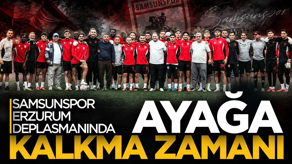 Ayağa kalkma zamanı! Samsunspor’da hedef kötü gidişe son vermek