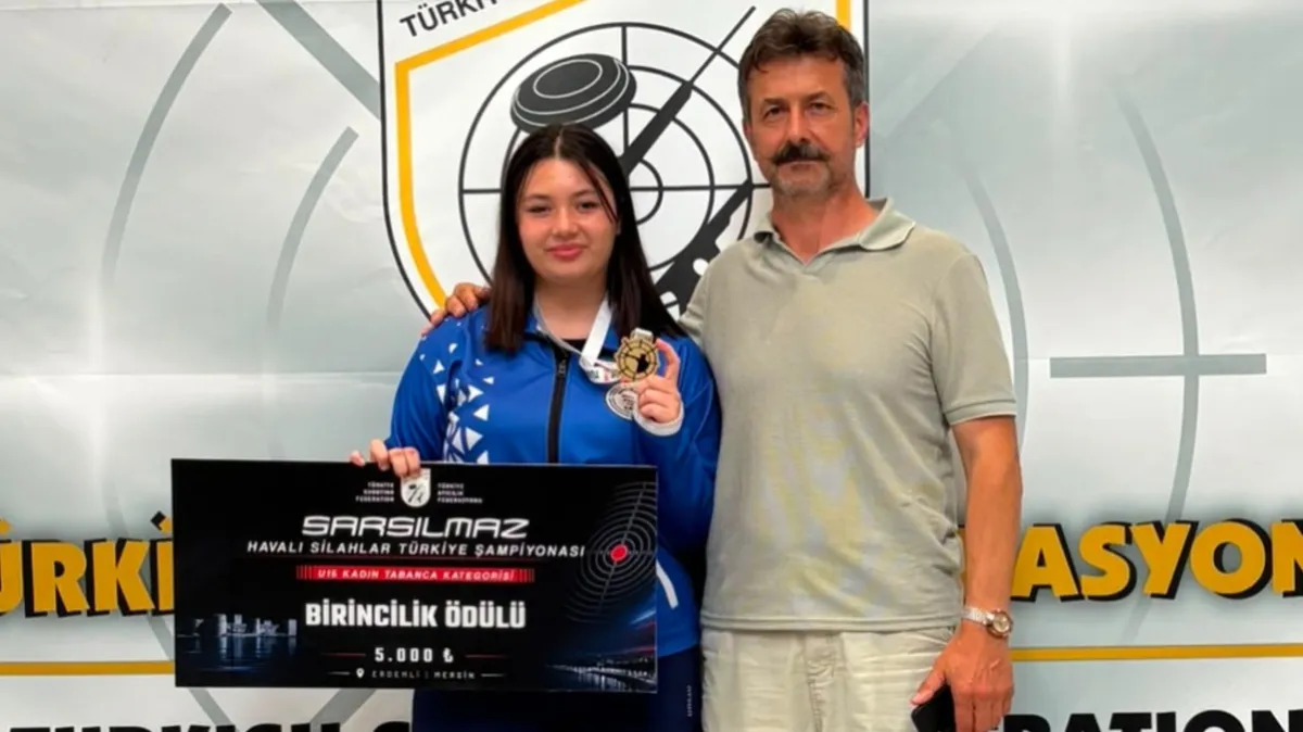Bafralı Eylül Beren Türkiye şampiyonu oldu