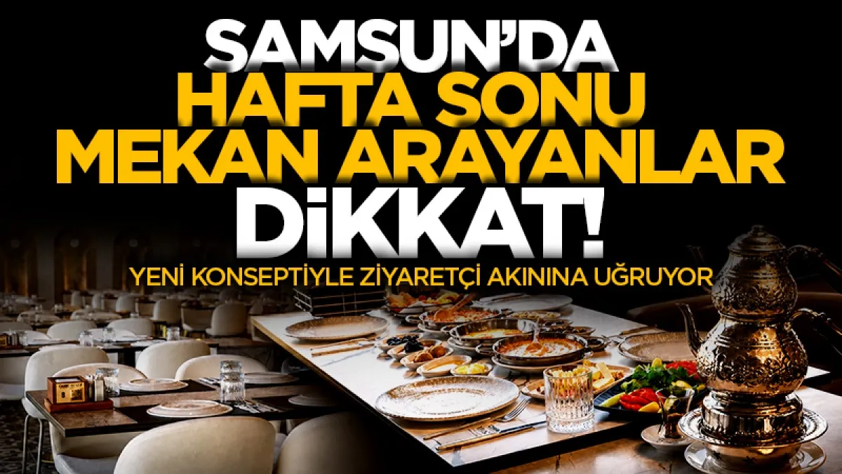 Canik Belediyesi Meşe Tesisleri yeni konseptiyle ilgi görüyor