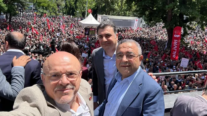 CHP Samsun İl Başkanı Mehmet Özdağ Ankara'da: Özgür Özel'in yanındayız