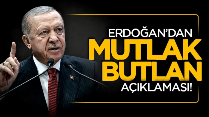 Cumhurbaşkanı Erdoğan'dan 'mutlak butlan' kararı hakkında açıklama: "CHP'deki tartışmalarda yokuz"