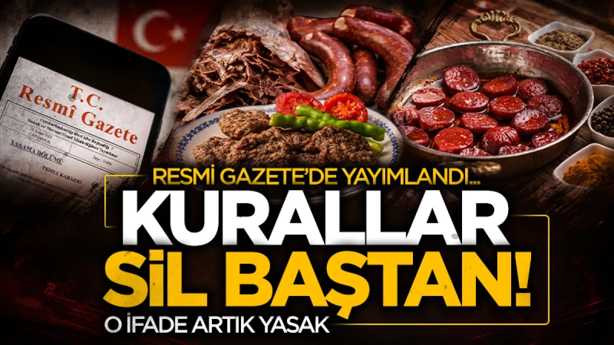 Et ve et ürünlerinde yeni dönem: "Yüzde 100 dana eti" ifadesi yasaklandı