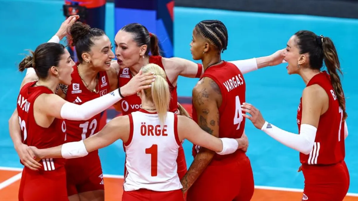 Filenin Sultanları Azerbaycan’ı set vermeden geçti: Çeyrek finalde rakip Almanya