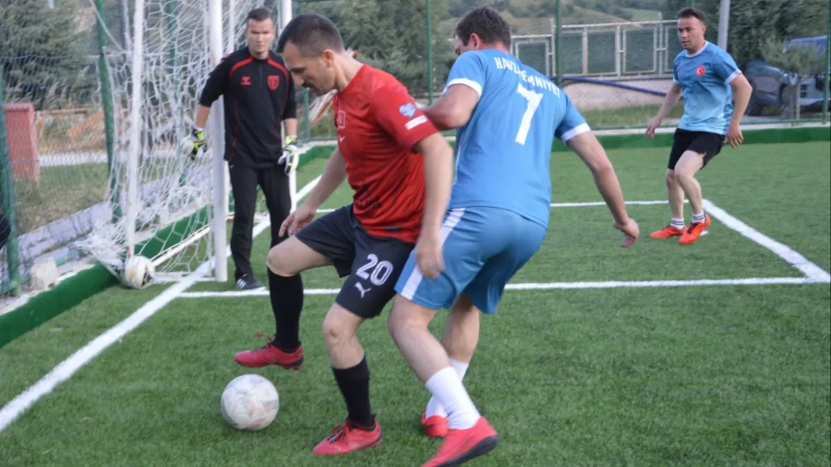 Havza Kaymakamlığı kurumlar arası halı saha futbol turnuvası sona erdi
