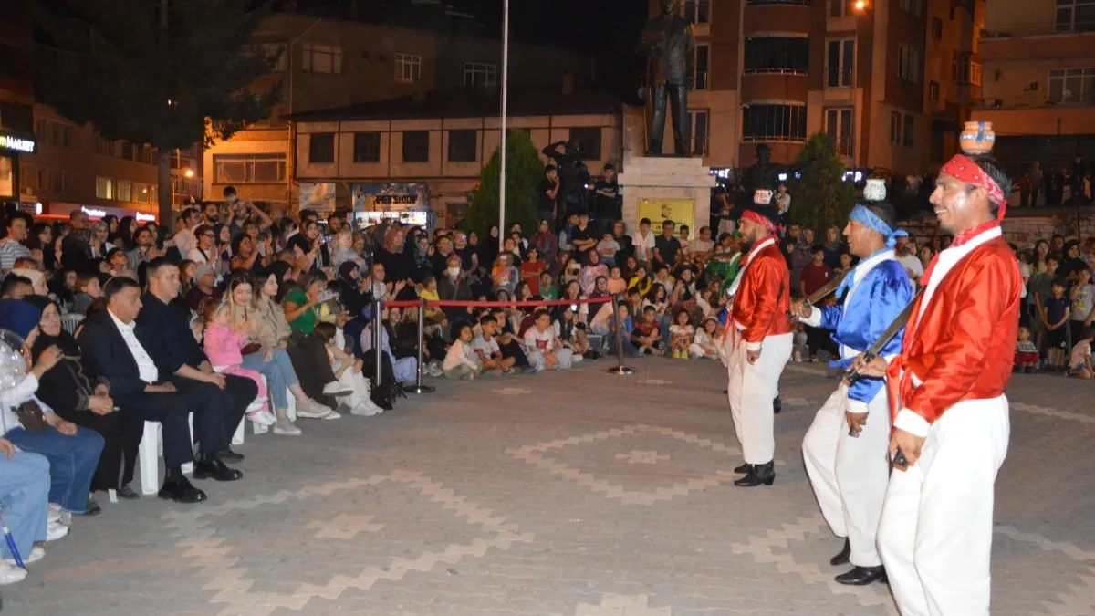 Havza’da dört ülkenin kültürü aynı sahnede buluştu