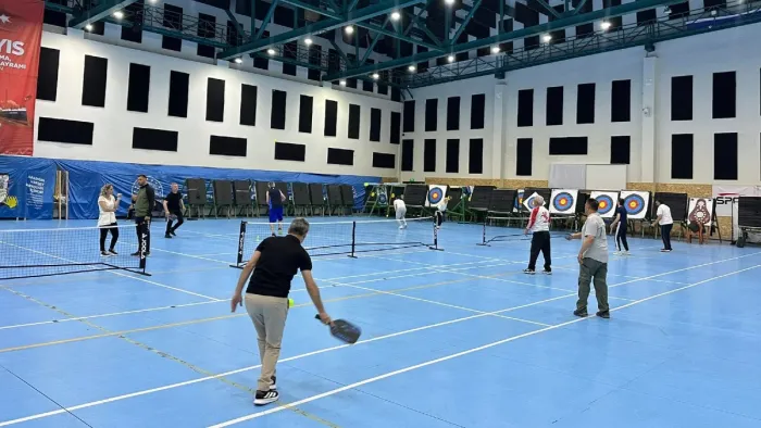 İlkadım'da öğretmenlere yönelik pickleball eğitimi tamamlandı
