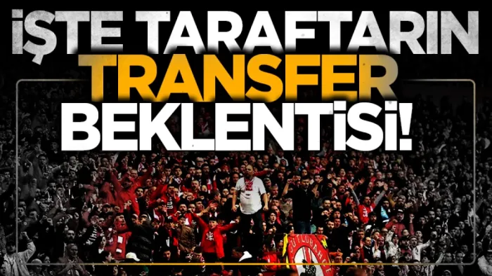 İşte Samsunspor taraftarının transfer beklentisi...