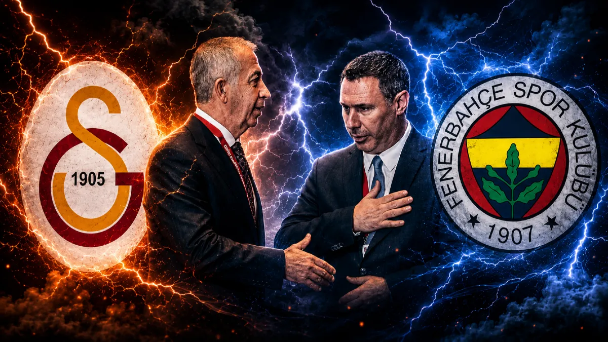 Kura Çekiminde Galatasaray İle Fenerbahçe Arasında Gerginlik