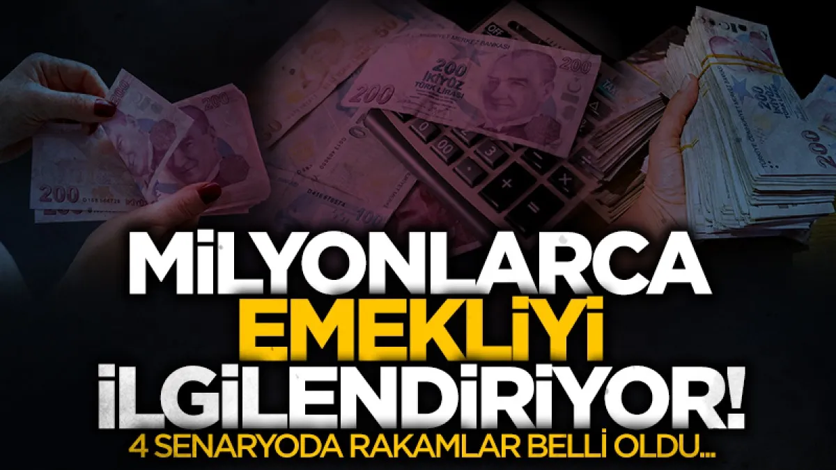 Memur ve emekli maaşları için yeni hesap: 4 senaryoda rakamlar belli