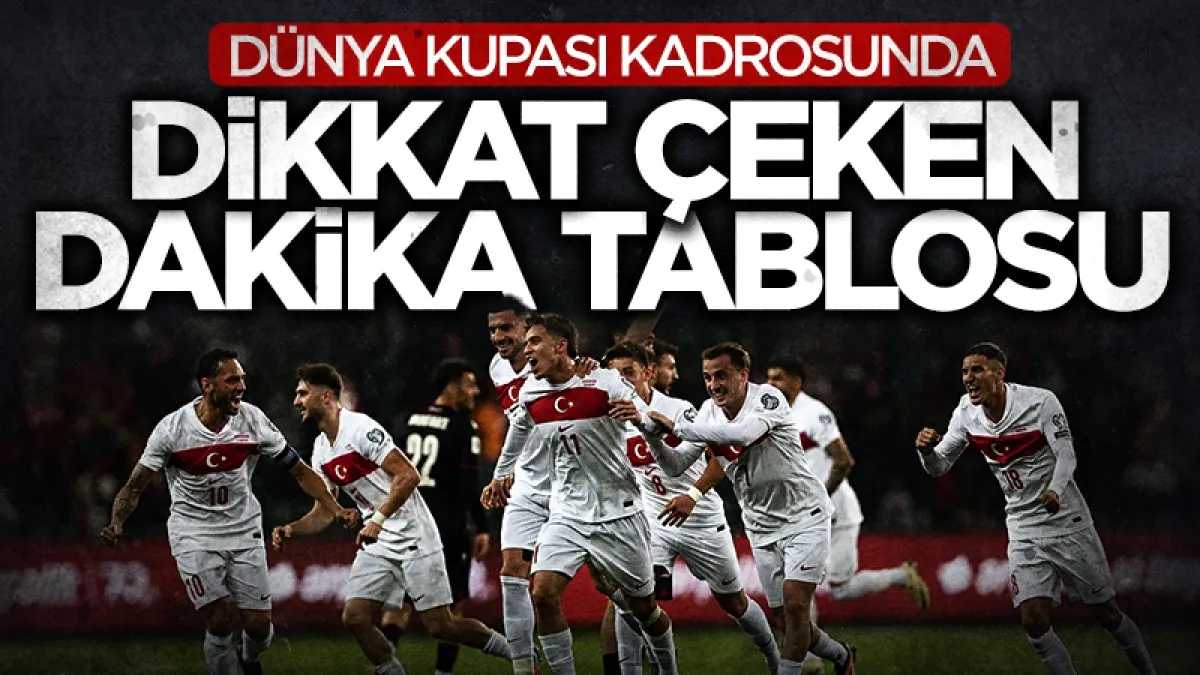 Milli yıldızlar bu sezon ne kadar süre aldı?