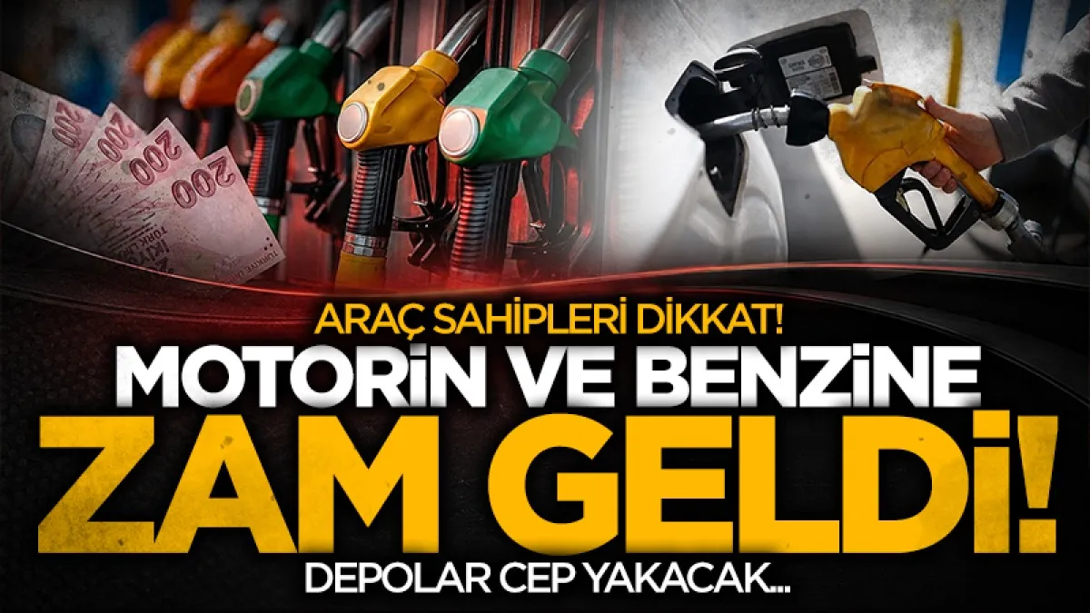 Motorin ve benzine zam geldi: Litre fiyatı 90 TL’ye dayandı
