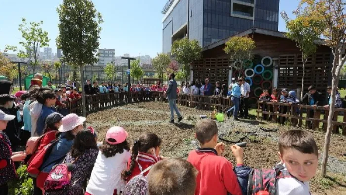 Ödüllü Canik Sıfır Atık Köyü’nde doğa dostu nesiller yetişiyor