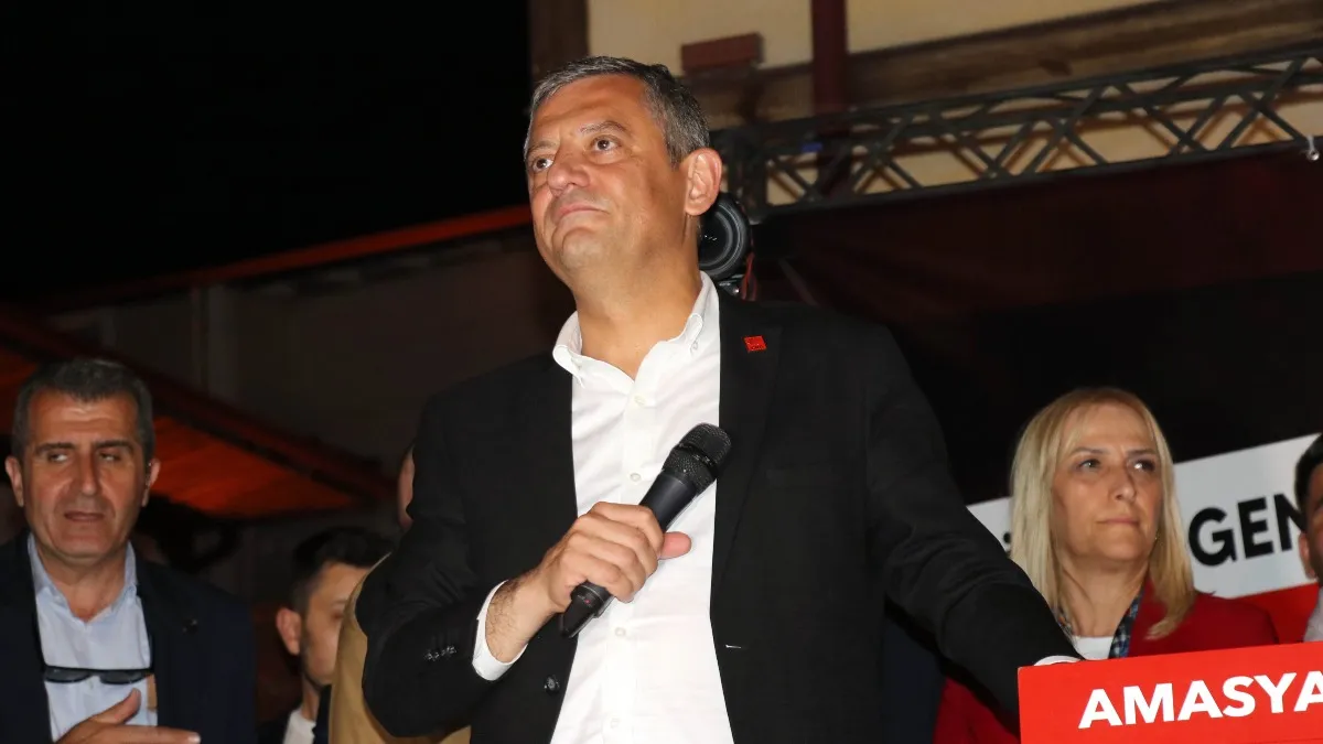 Özgür Özel Amasya'dan seslendi: Birlikte başaracağız
